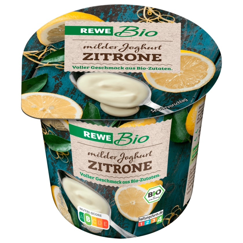 REWE Bio Joghurt mild Zitrone 150g